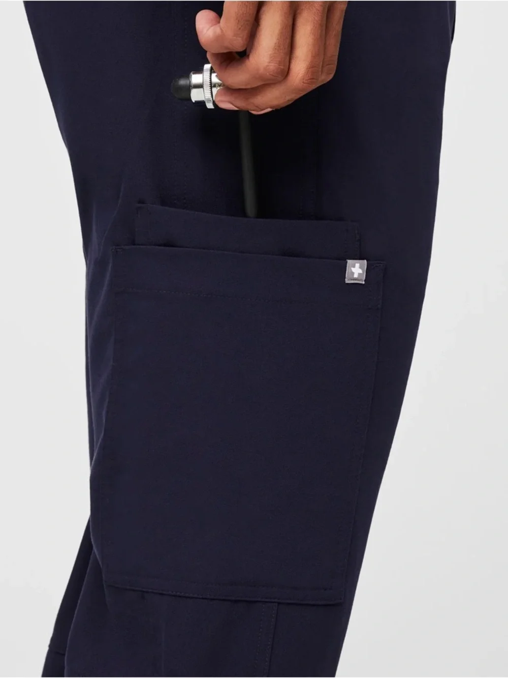 2 Pairs of Men’s Figs Axim Cargo Scrub Pants size Large in Blue
